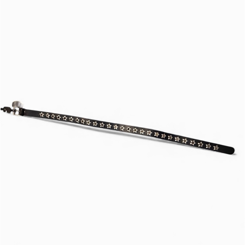 Zumiez Black Belt with Silver Star Accents
